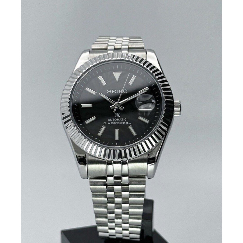Seiko 5 datejust homage on sale
